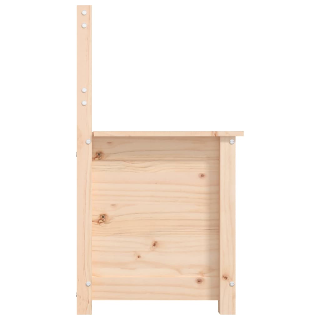 Banc 80x41x77 cm en bois de pin massif