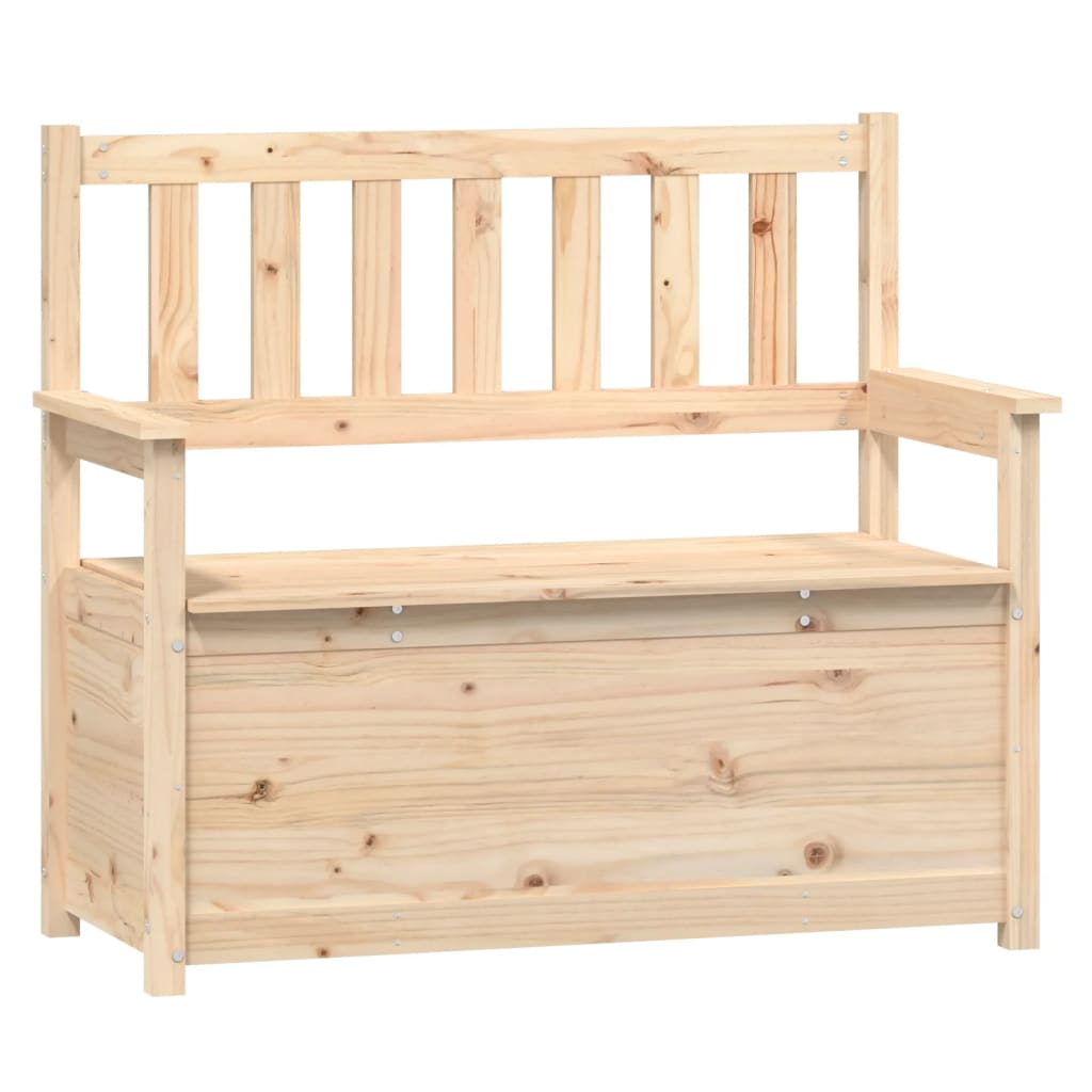 Banc 112,5x51,5x96,5 cm en bois de pin massif