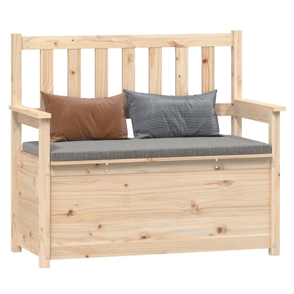 Banc 112,5x51,5x96,5 cm en bois de pin massif