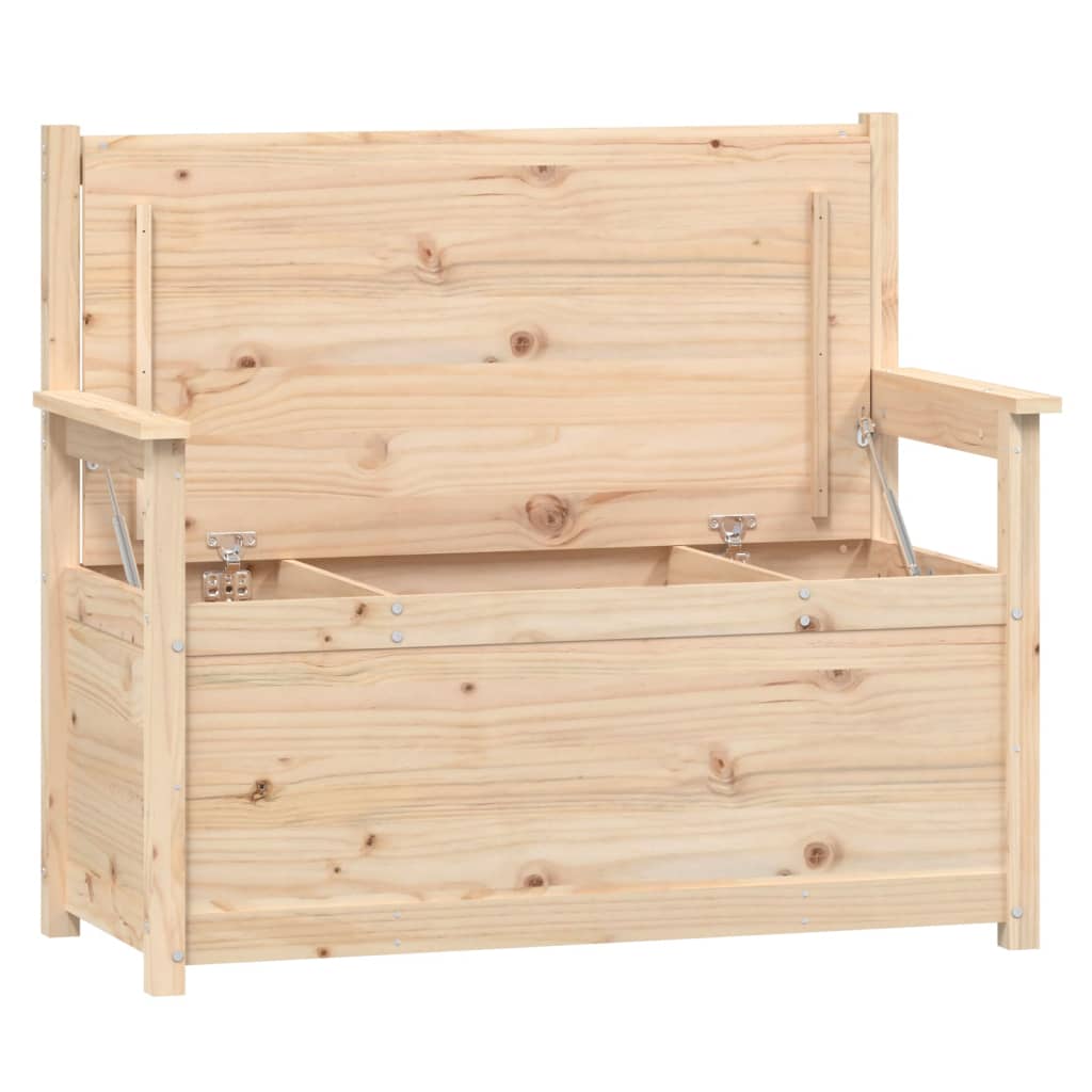 Banc 112,5x51,5x96,5 cm en bois de pin massif