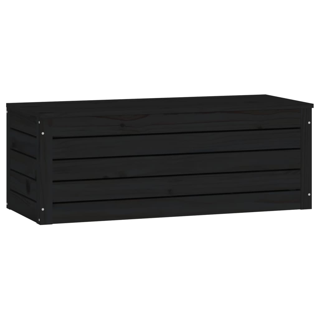 Opbergbox 109x36,5x33 cm massief grenenhout