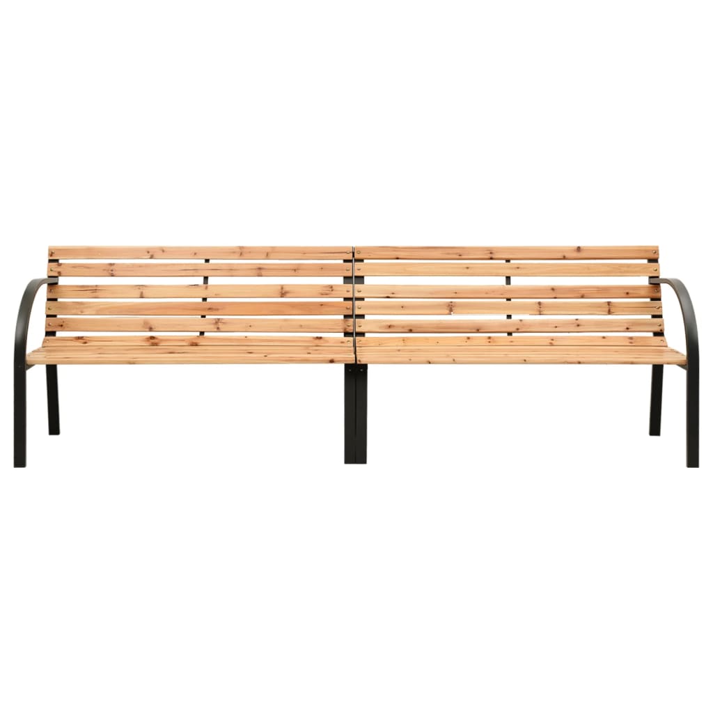 Banc de jardin 112 cm en bois de pin massif