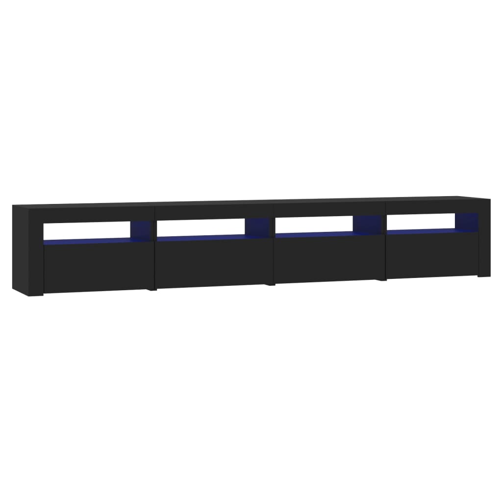 Tv-meubel met LED-verlichting 240x35x40 cm