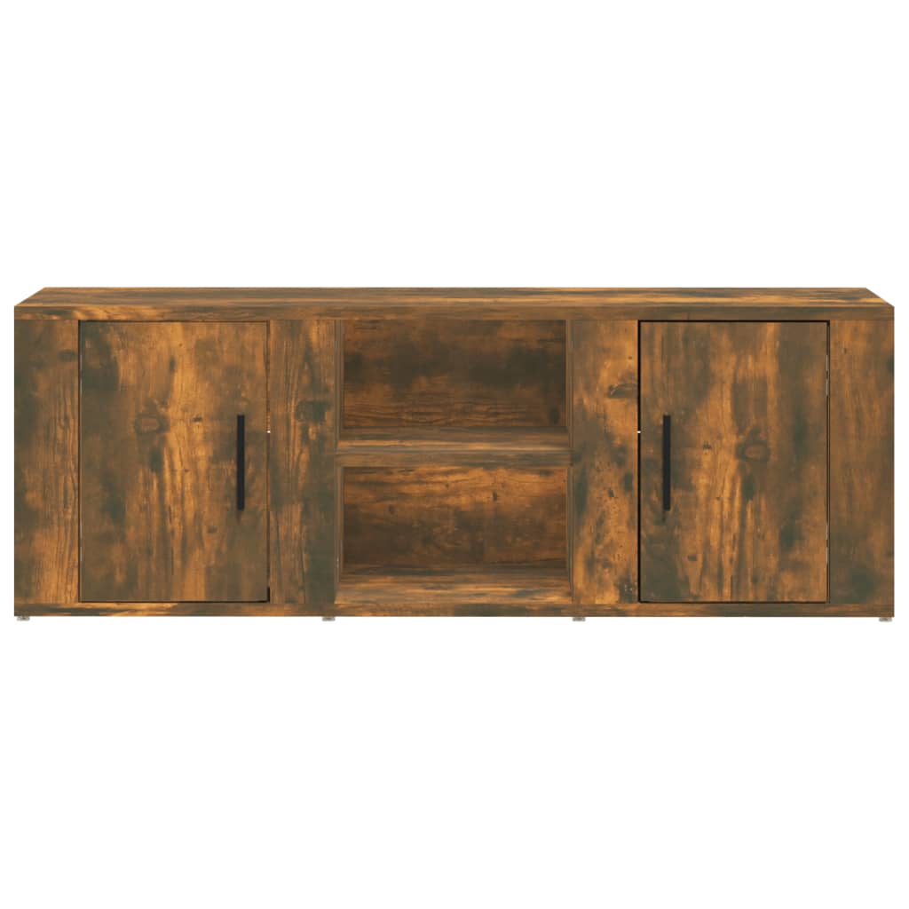 Tv-meubel 100x31,5x35 cm bewerkt hout