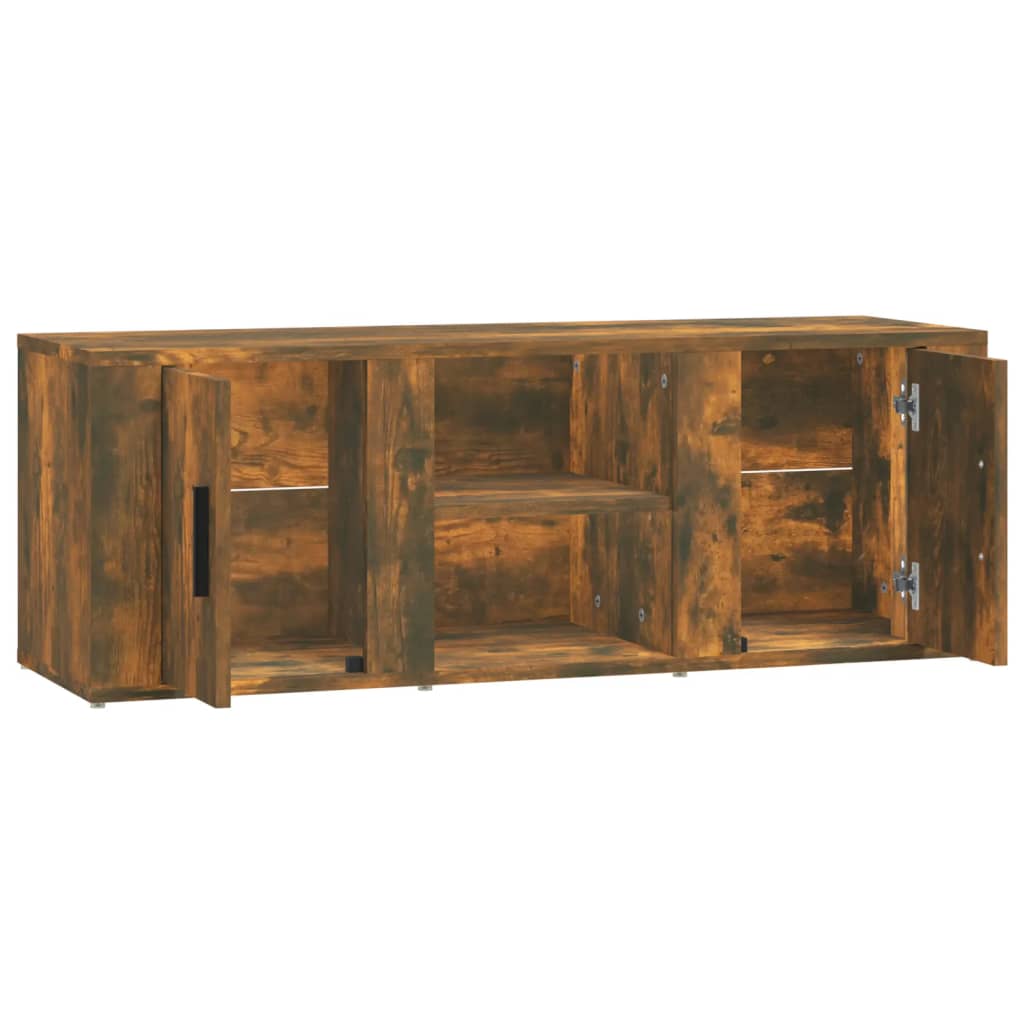 Tv-meubel 100x31,5x35 cm bewerkt hout