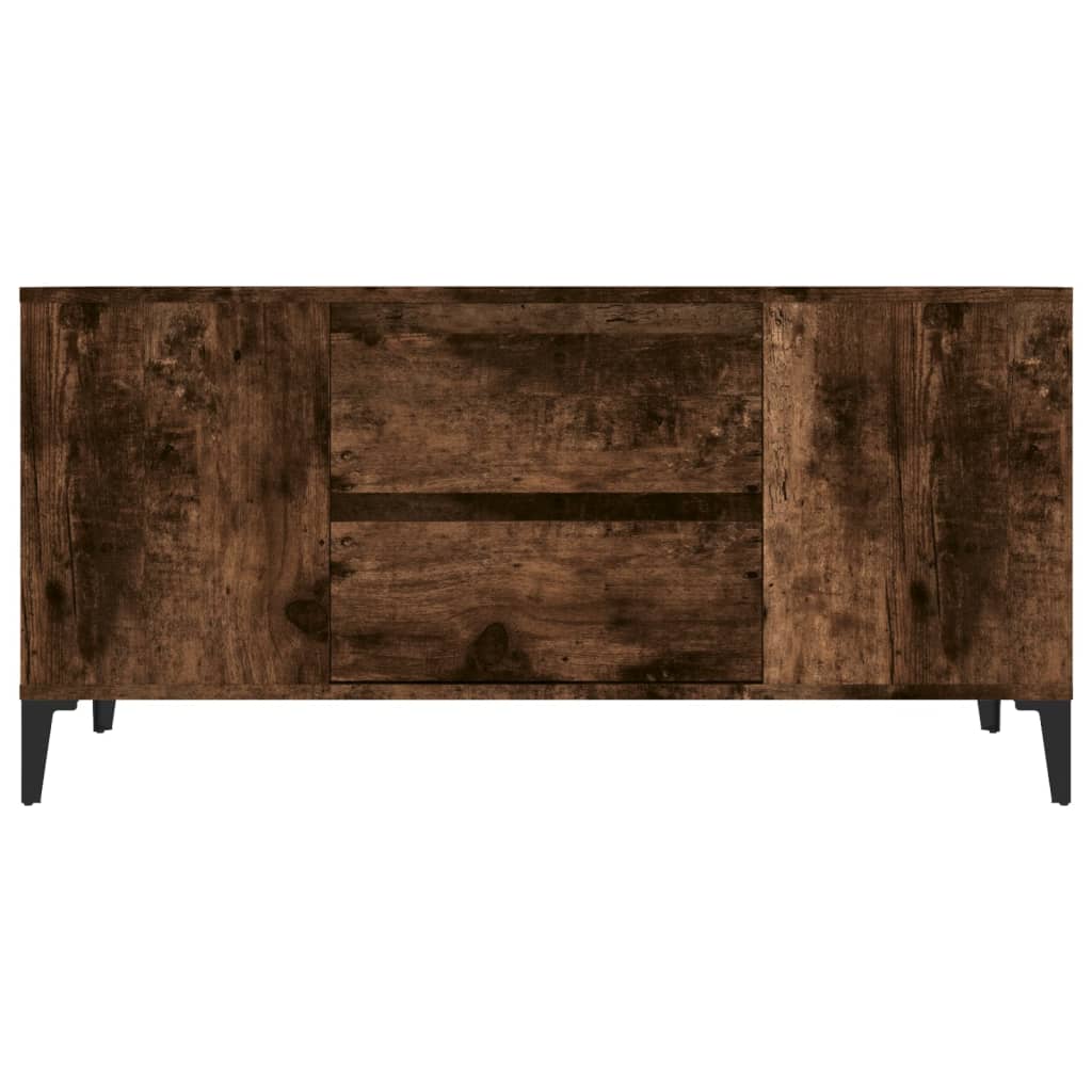 Tv-meubel 102x44,5x50 cm bewerkt hout