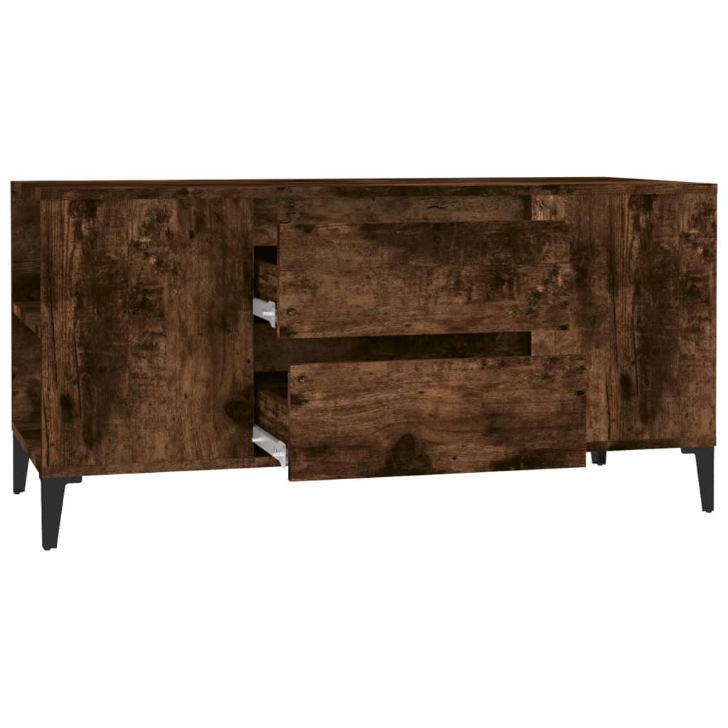 Tv-meubel 102x44,5x50 cm bewerkt hout