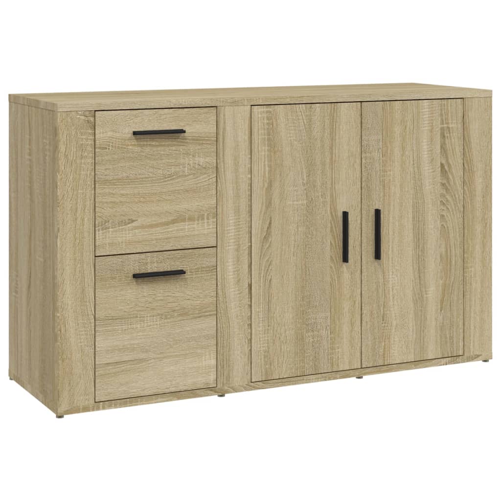 Dressoir 100x33x59,5 cm bewerkt hout