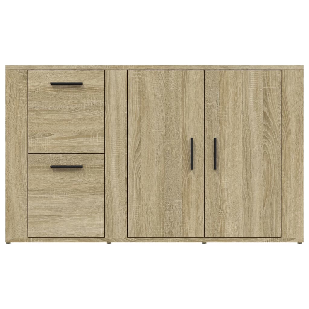 Dressoir 100x33x59,5 cm bewerkt hout