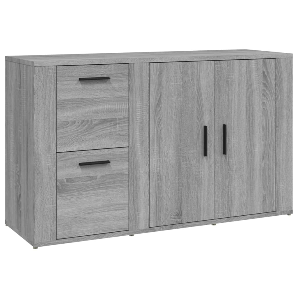 Dressoir 100x33x59,5 cm bewerkt hout