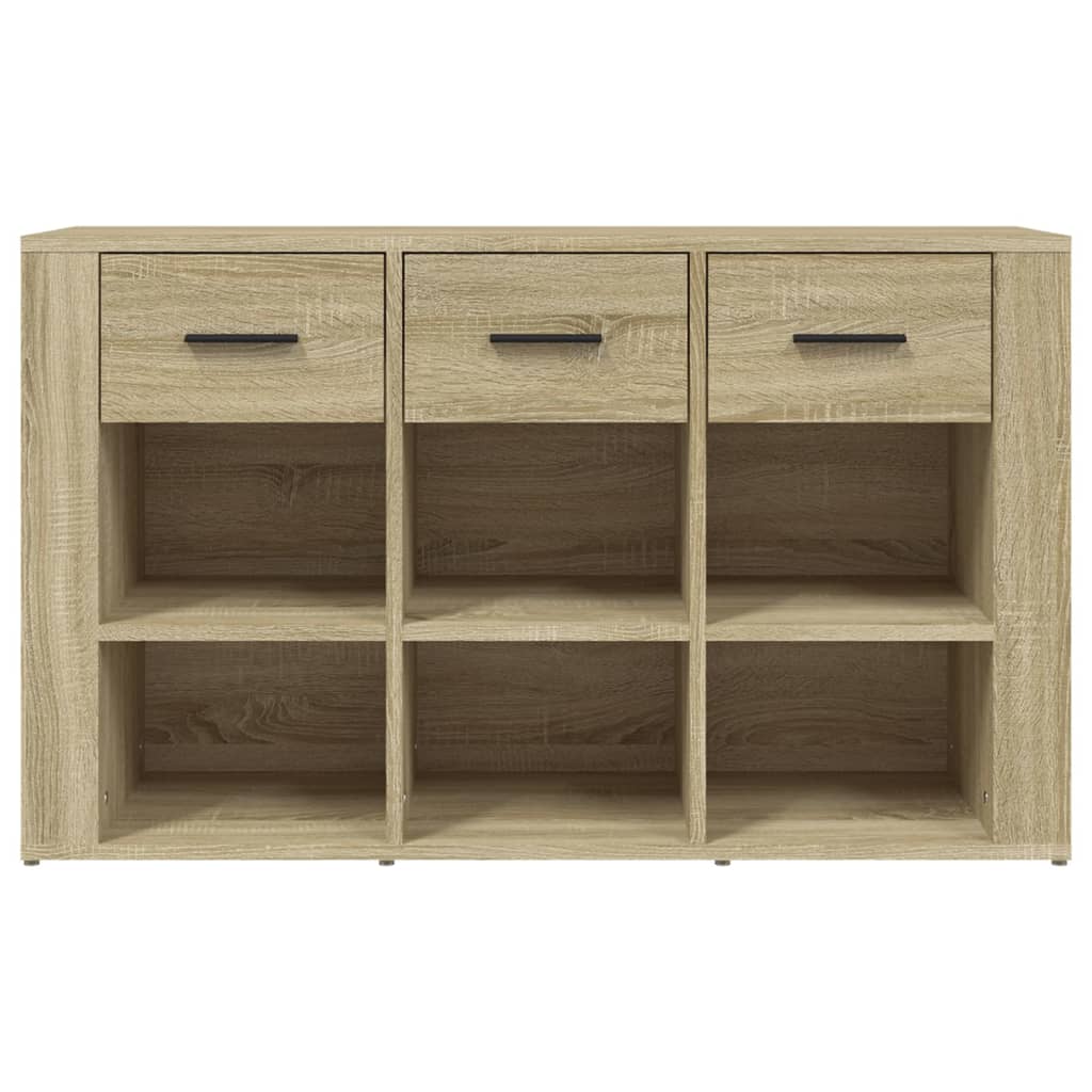 Dressoir 100x30x59,5 cm bewerkt hout