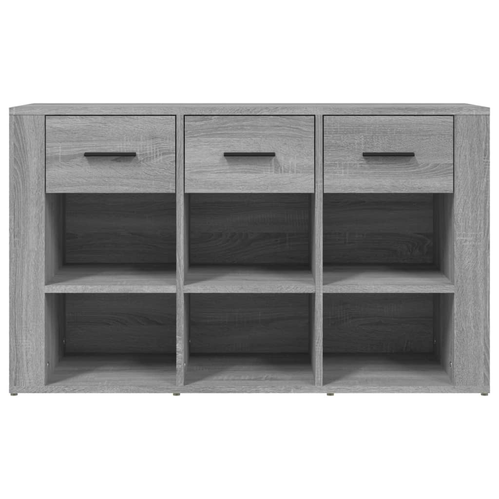 Dressoir 100x30x59,5 cm bewerkt hout