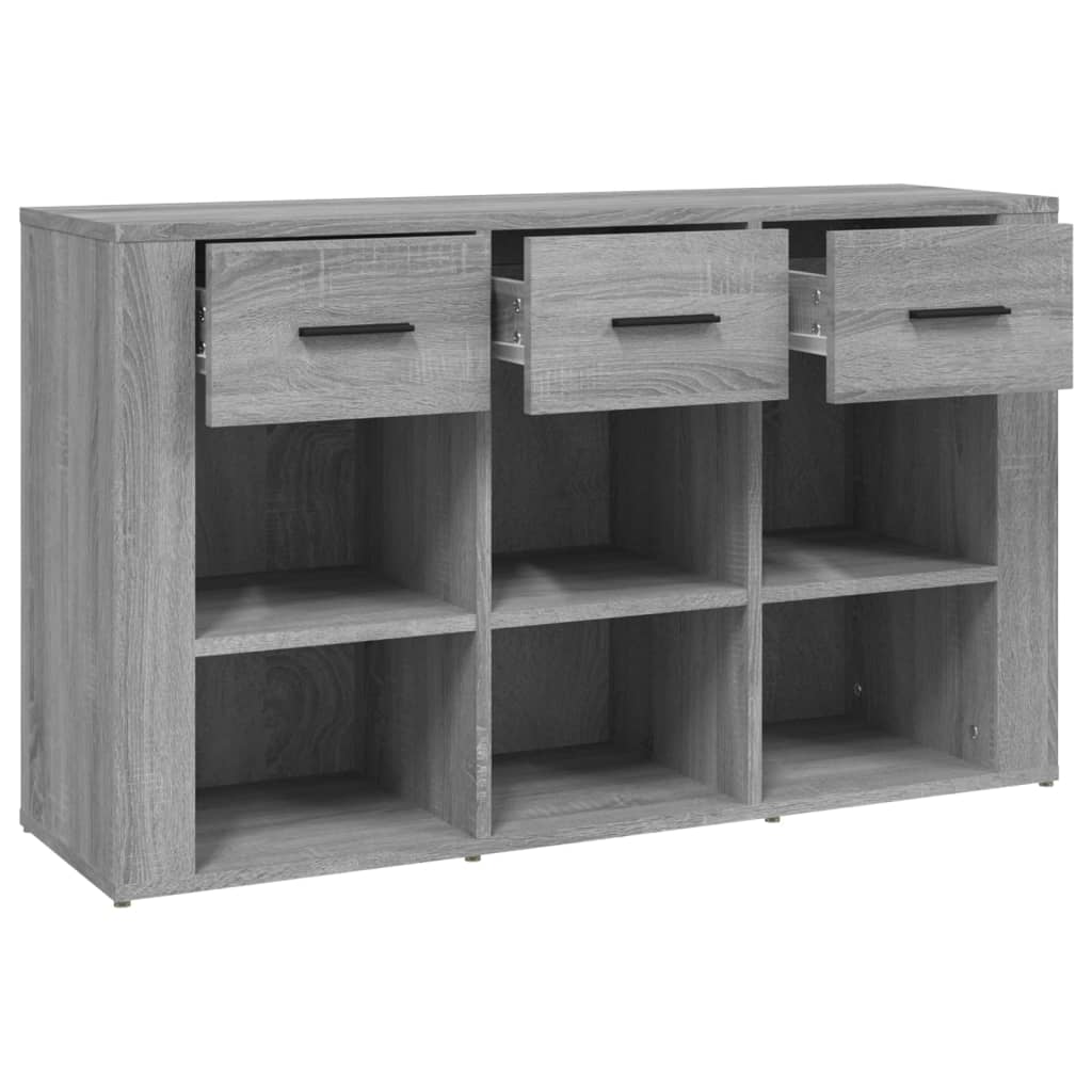 Dressoir 100x30x59,5 cm bewerkt hout