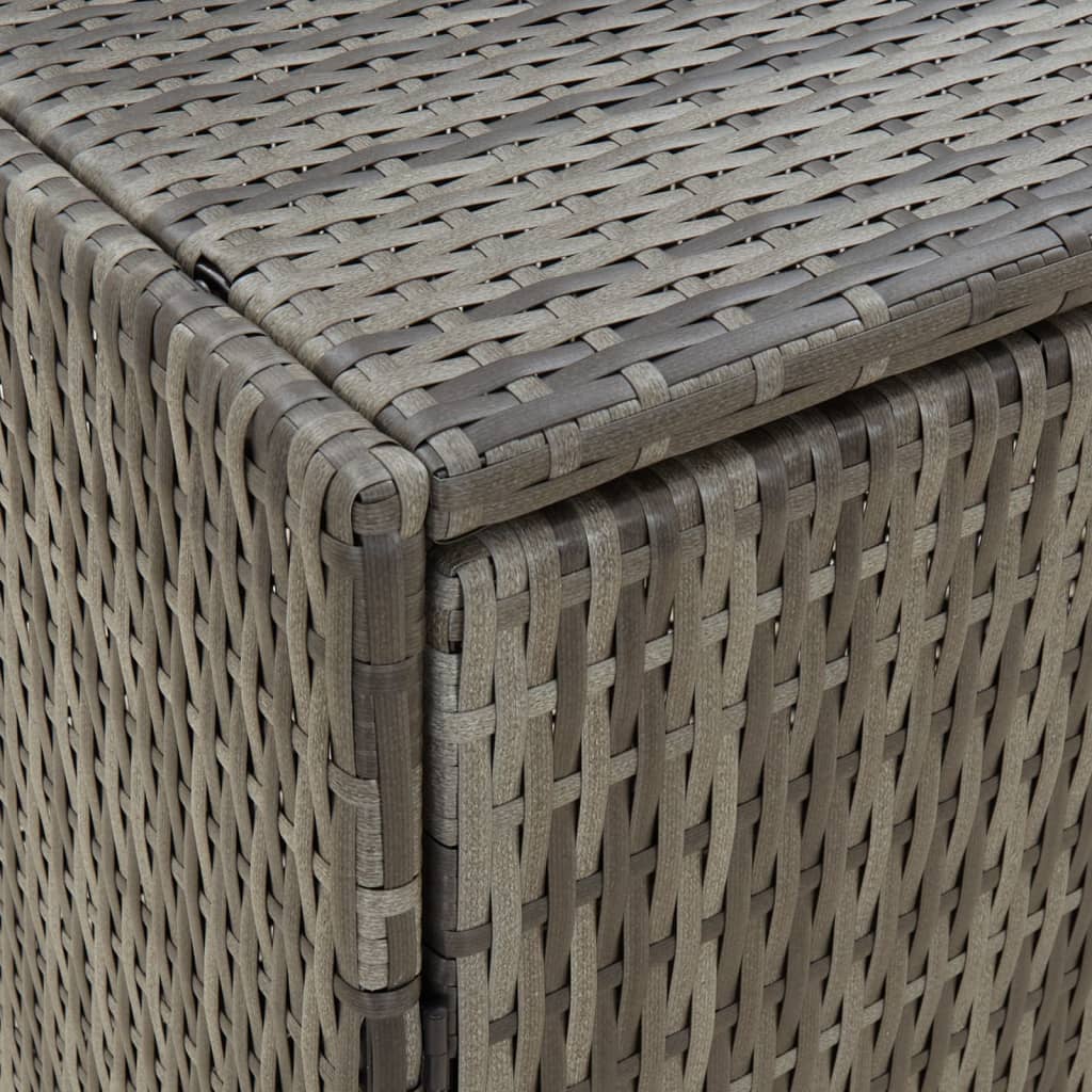 Tuinkast 100x55,5x80 cm poly rattan