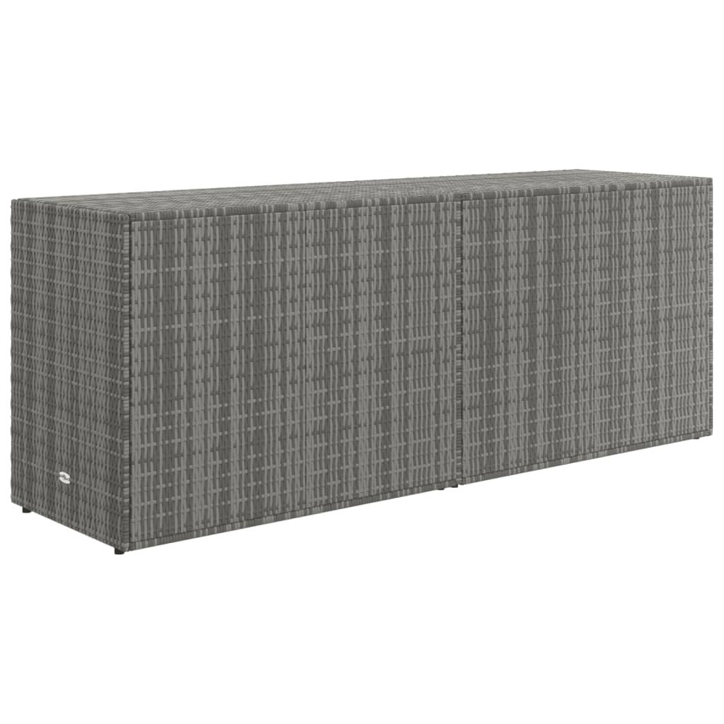 Tuinkast 198x55,5x80 cm poly rattan