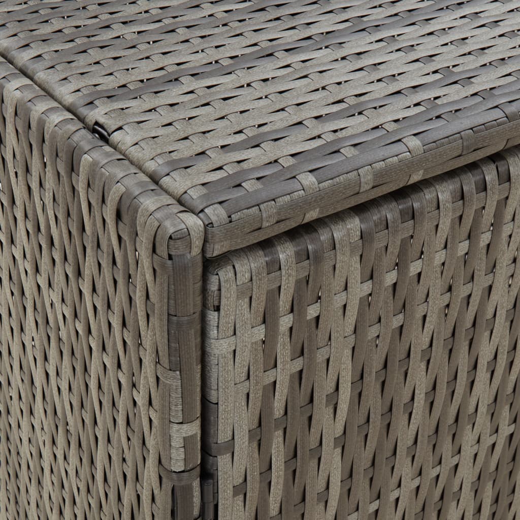 Tuinkast 59x40x180 cm poly rattan