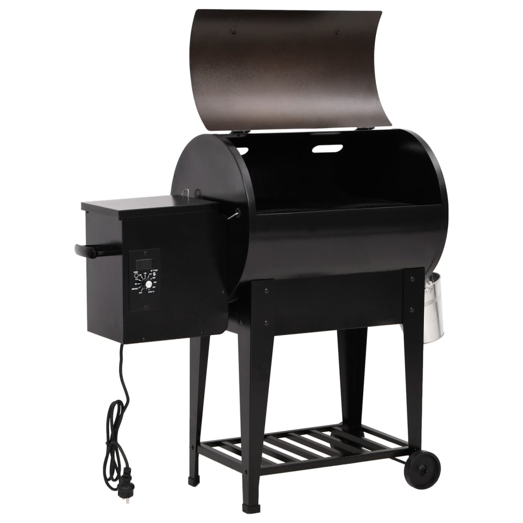 Pelletbarbecue 94 cm ijzer zwart