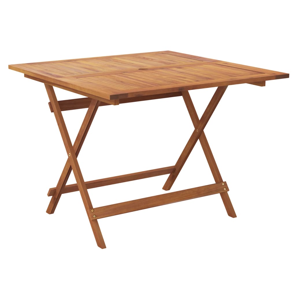 Tuintafel inklapbaar 110 cm massief acaciahout