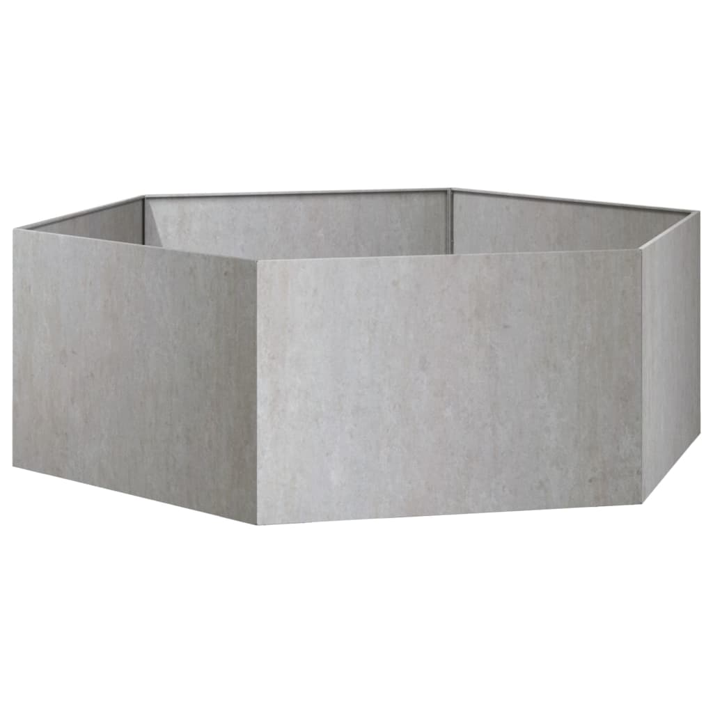 Plantenbak roestig 138x120x45 cm cortenstaal