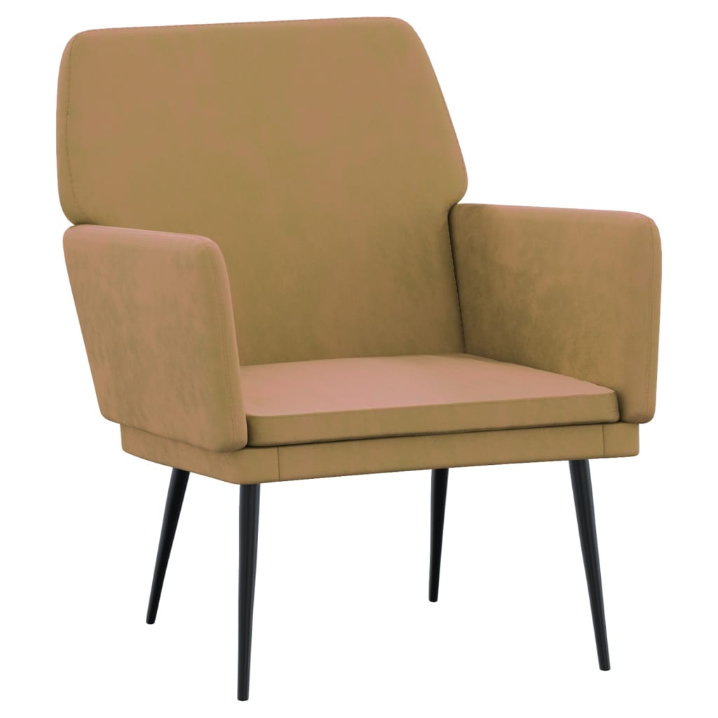 Fauteuil 62x79x79 cm fluweel