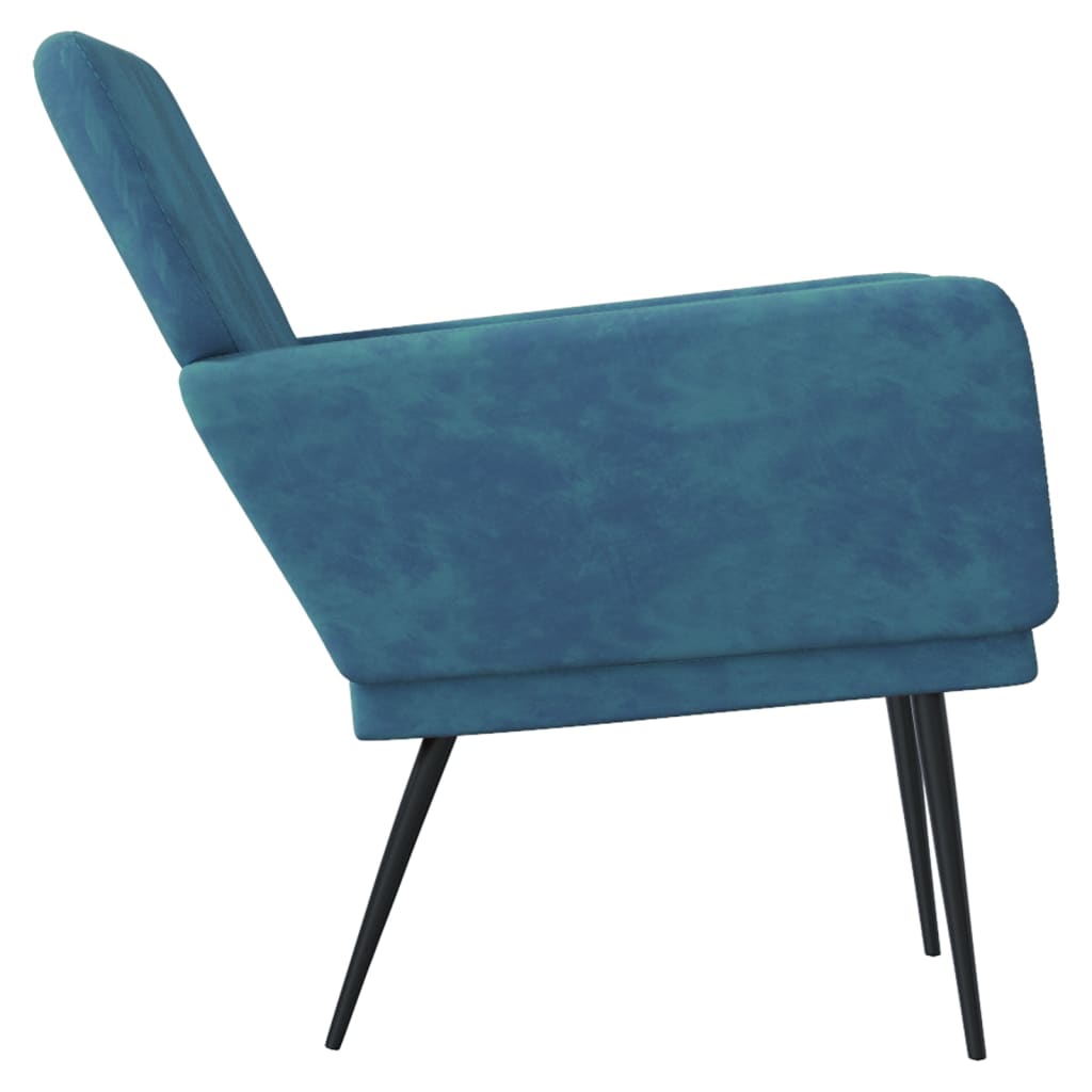 Fauteuil 62x79x79 cm fluweel