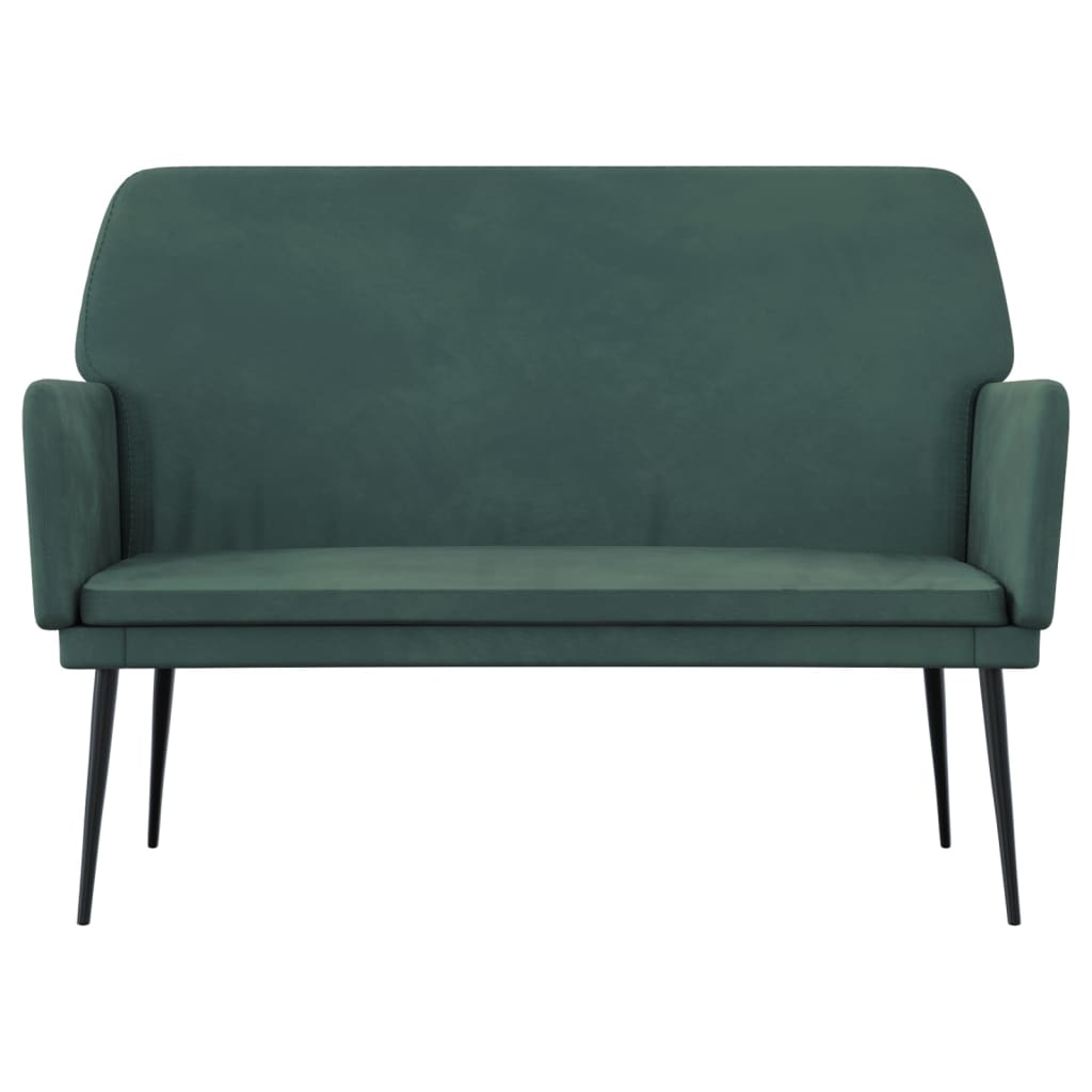 Banc 108x79x79 cm velours