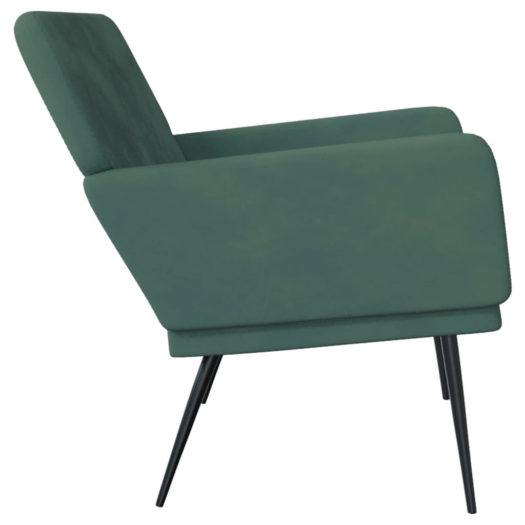 Banc 108x79x79 cm velours