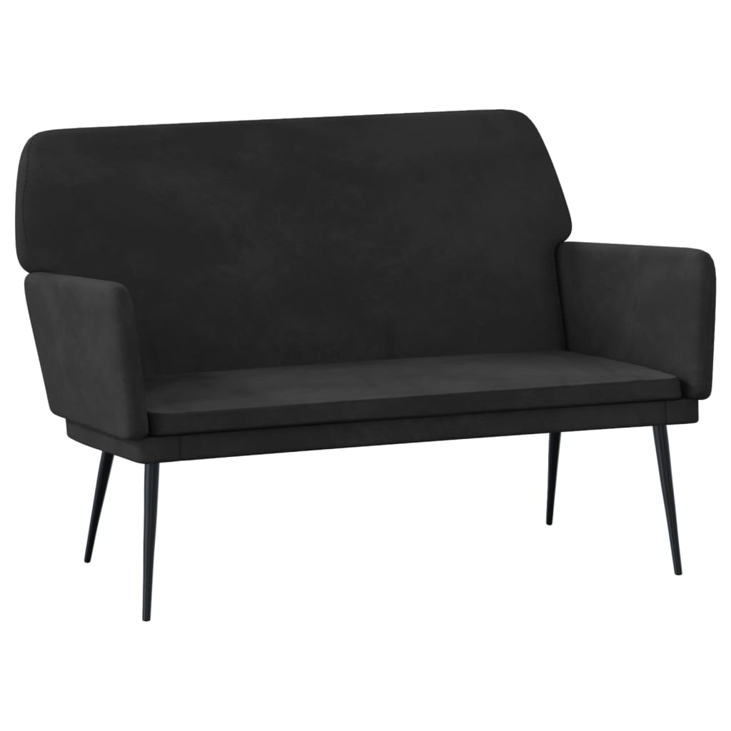 Banc 108x79x79 cm velours