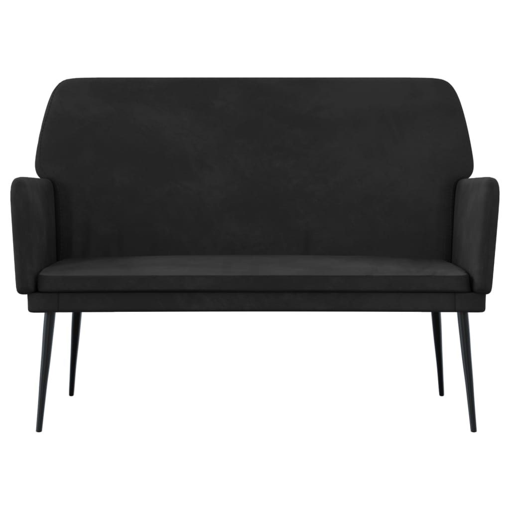 Banc 108x79x79 cm velours