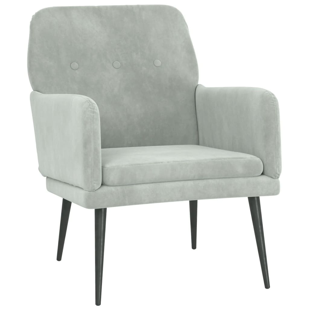 Fauteuil 62x79x79 cm velours