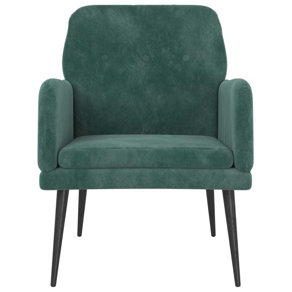 Fauteuil 62x79x79 cm velours