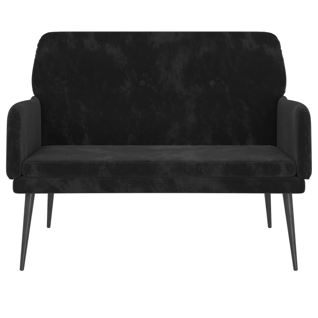 Banc 108x79x79 cm velours