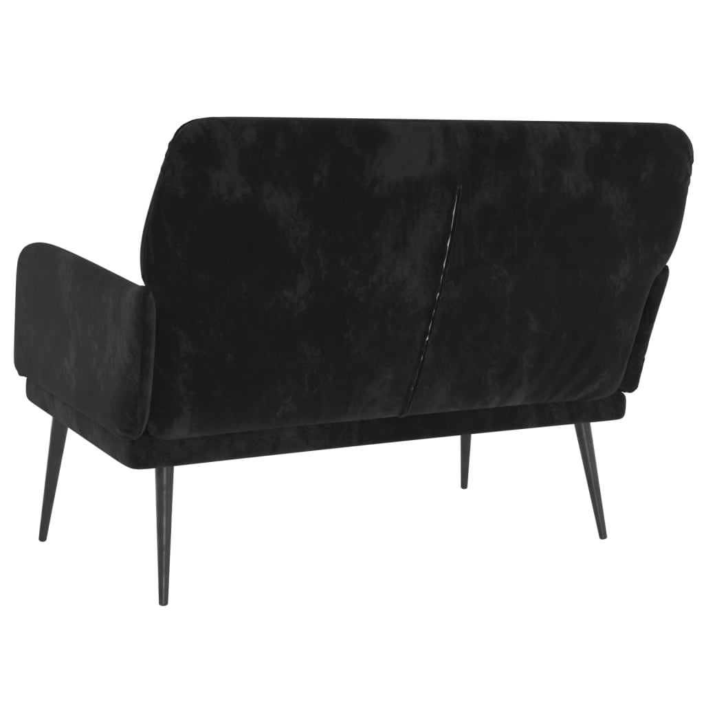 Banc 108x79x79 cm velours