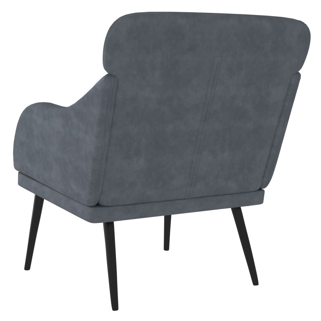 Fauteuil 63x76x80 cm velours