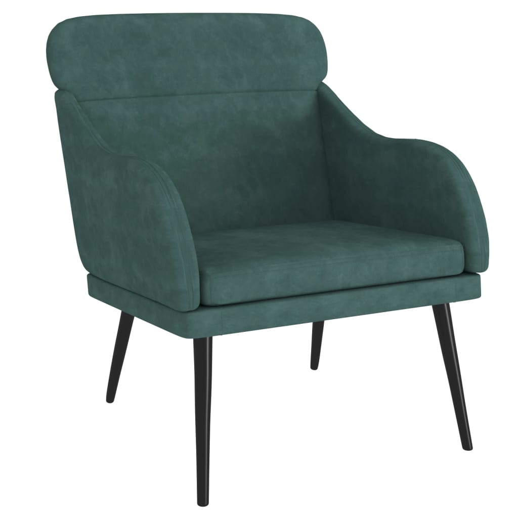 Fauteuil 63x76x80 cm velours