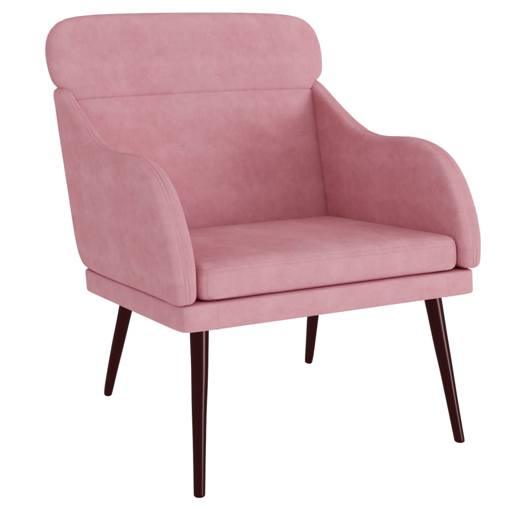 Fauteuil 63x76x80 cm velours