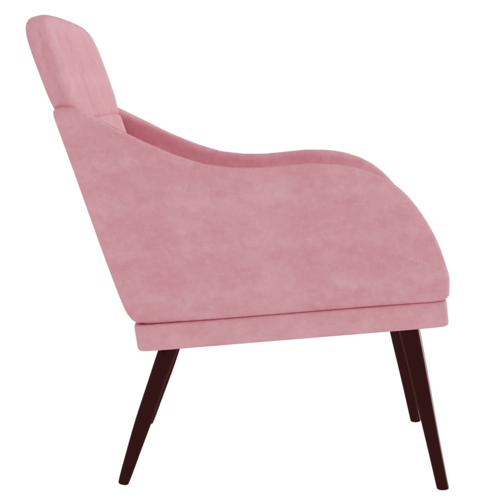 Fauteuil 63x76x80 cm velours