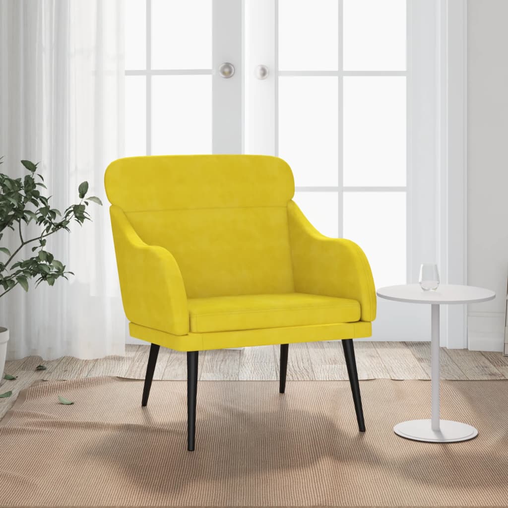 Fauteuil 63x76x80 cm velours