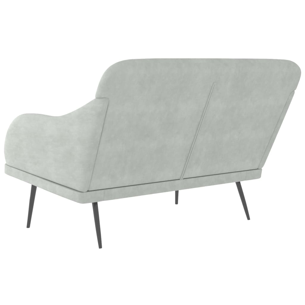 Banc 110x76x80 cm velours