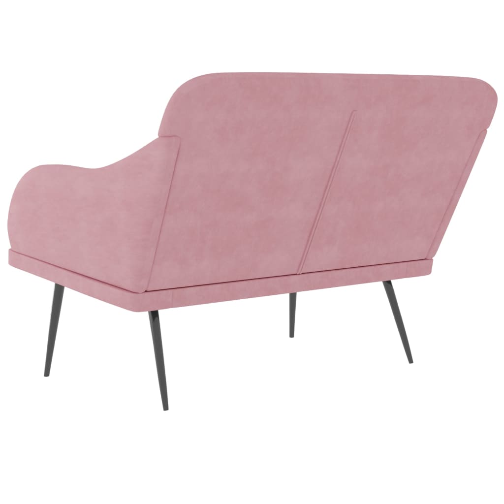 Banc 110x76x80 cm velours