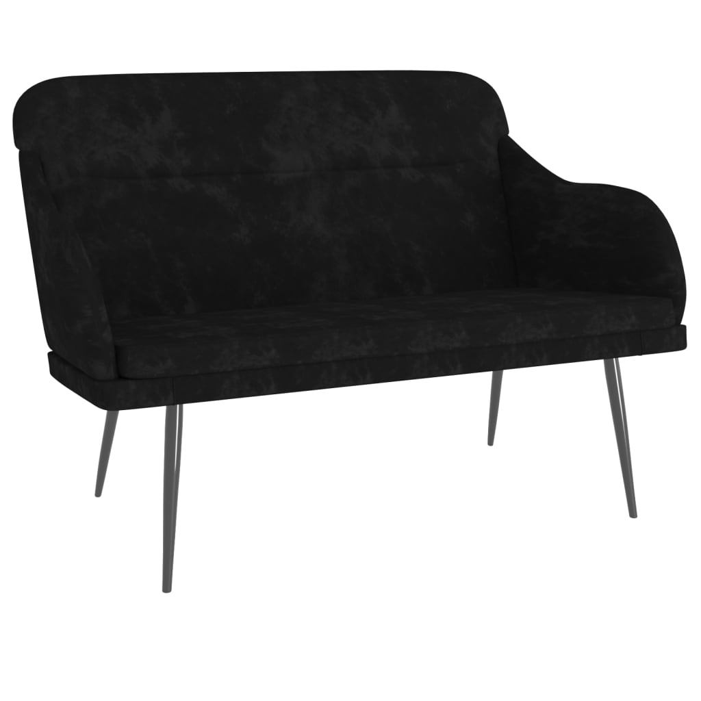 Banc 110x76x80 cm velours