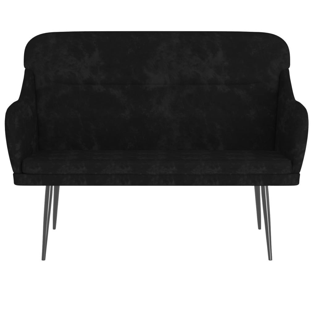 Banc 110x76x80 cm velours