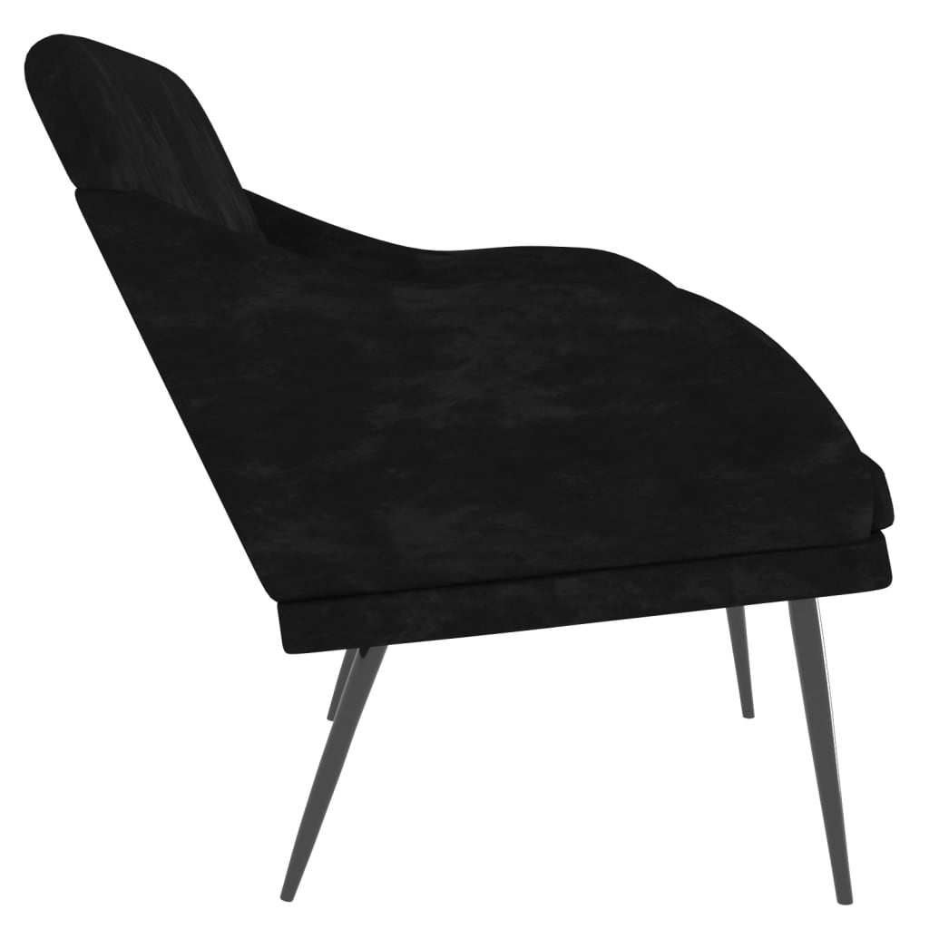 Banc 110x76x80 cm velours