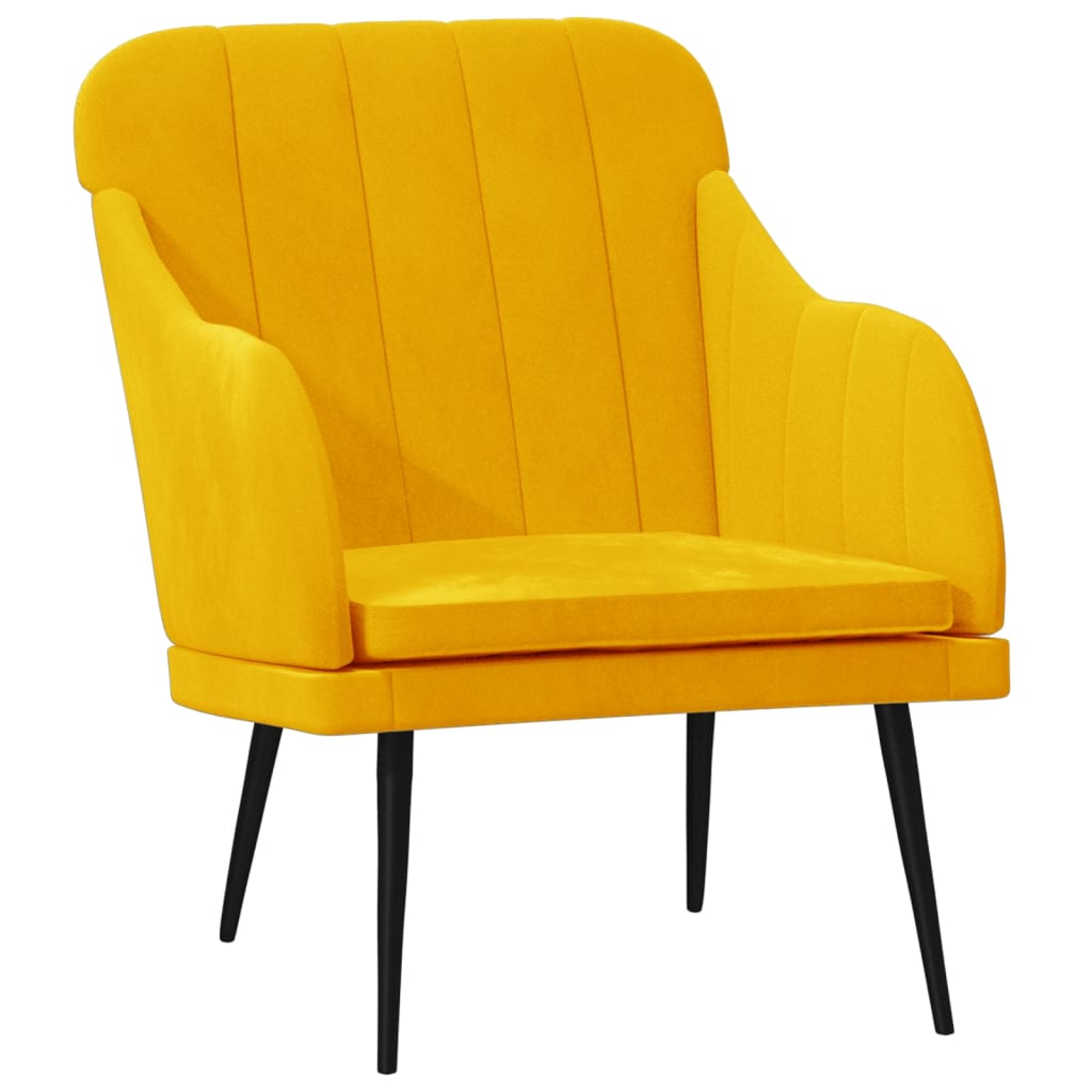 Fauteuil 63x76x80 cm velours