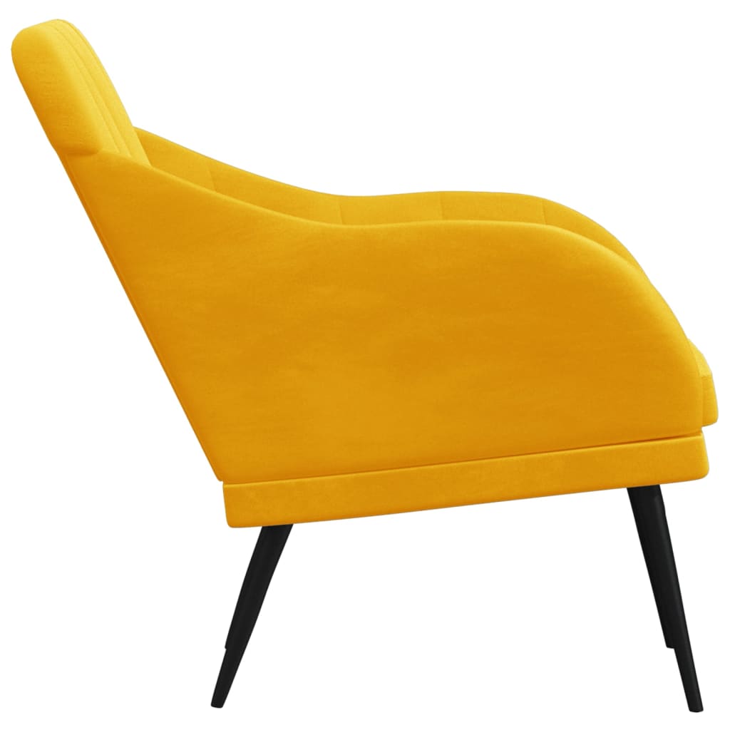 Fauteuil 63x76x80 cm velours