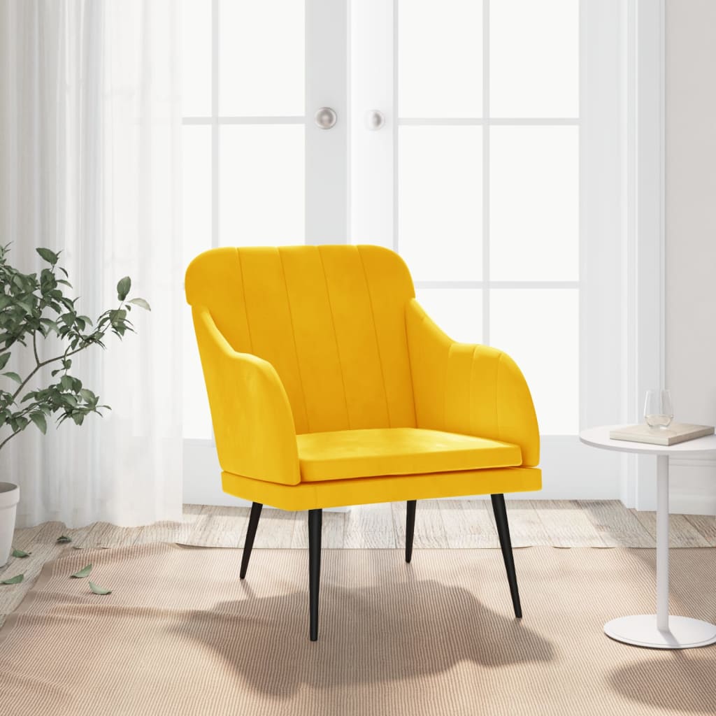 Fauteuil 63x76x80 cm velours