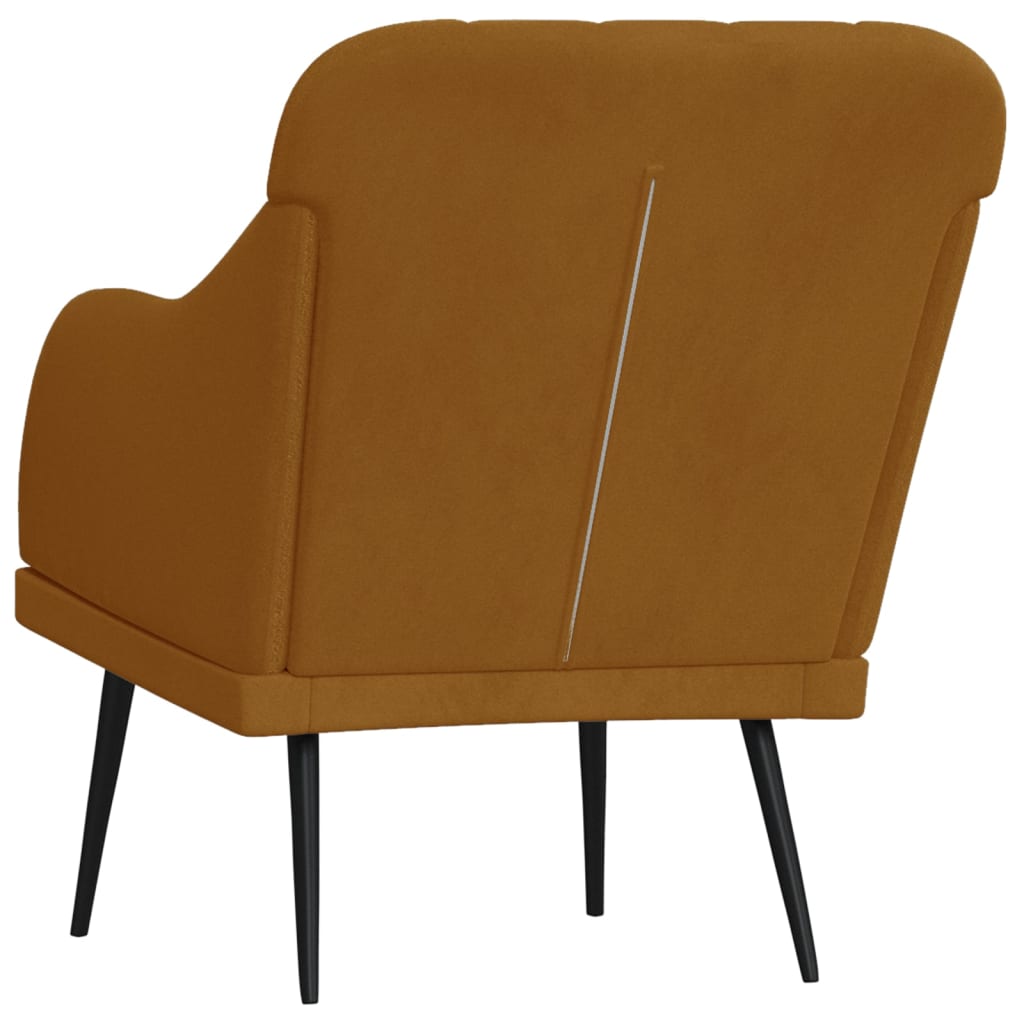 Fauteuil 63x76x80 cm fluweel