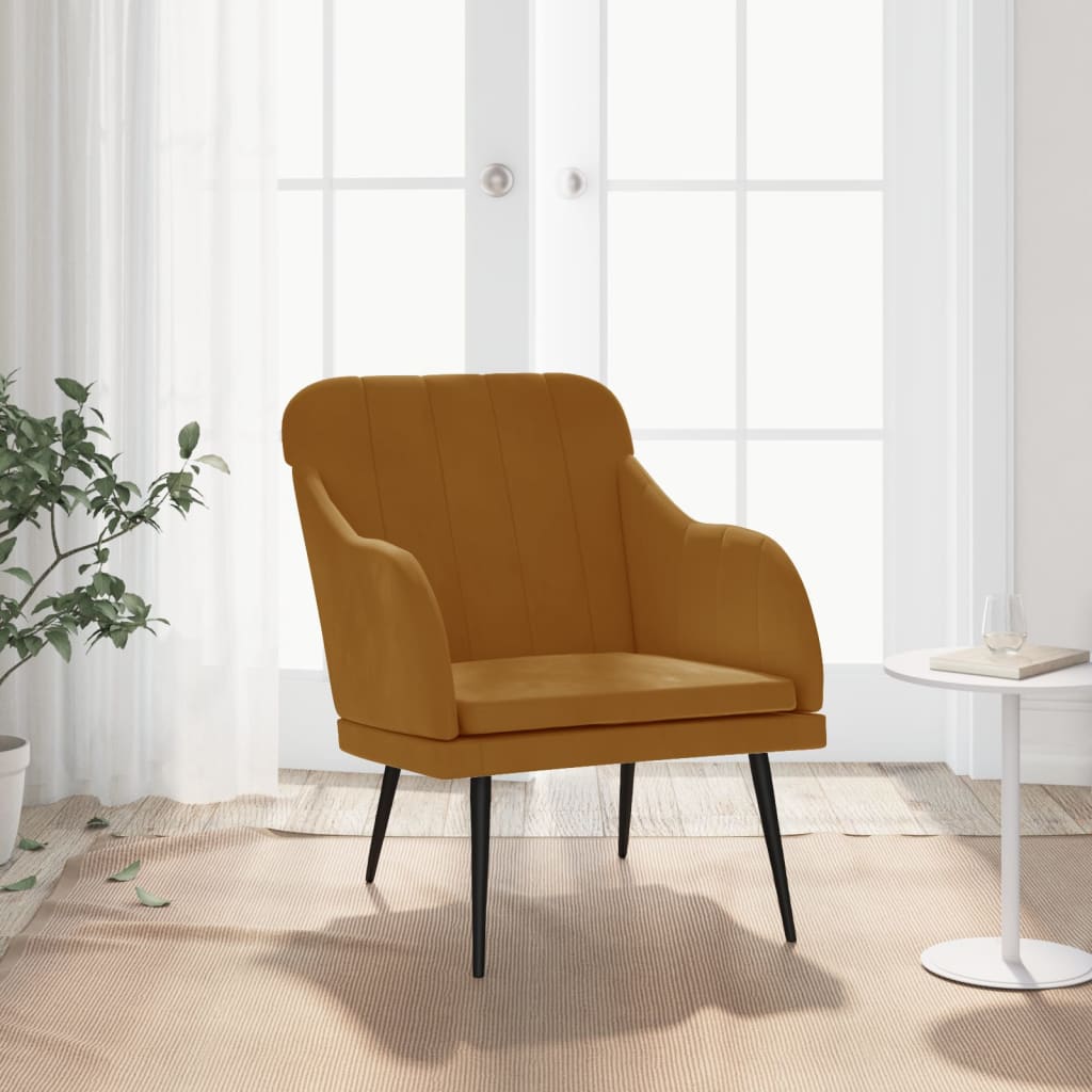 Fauteuil 63x76x80 cm fluweel