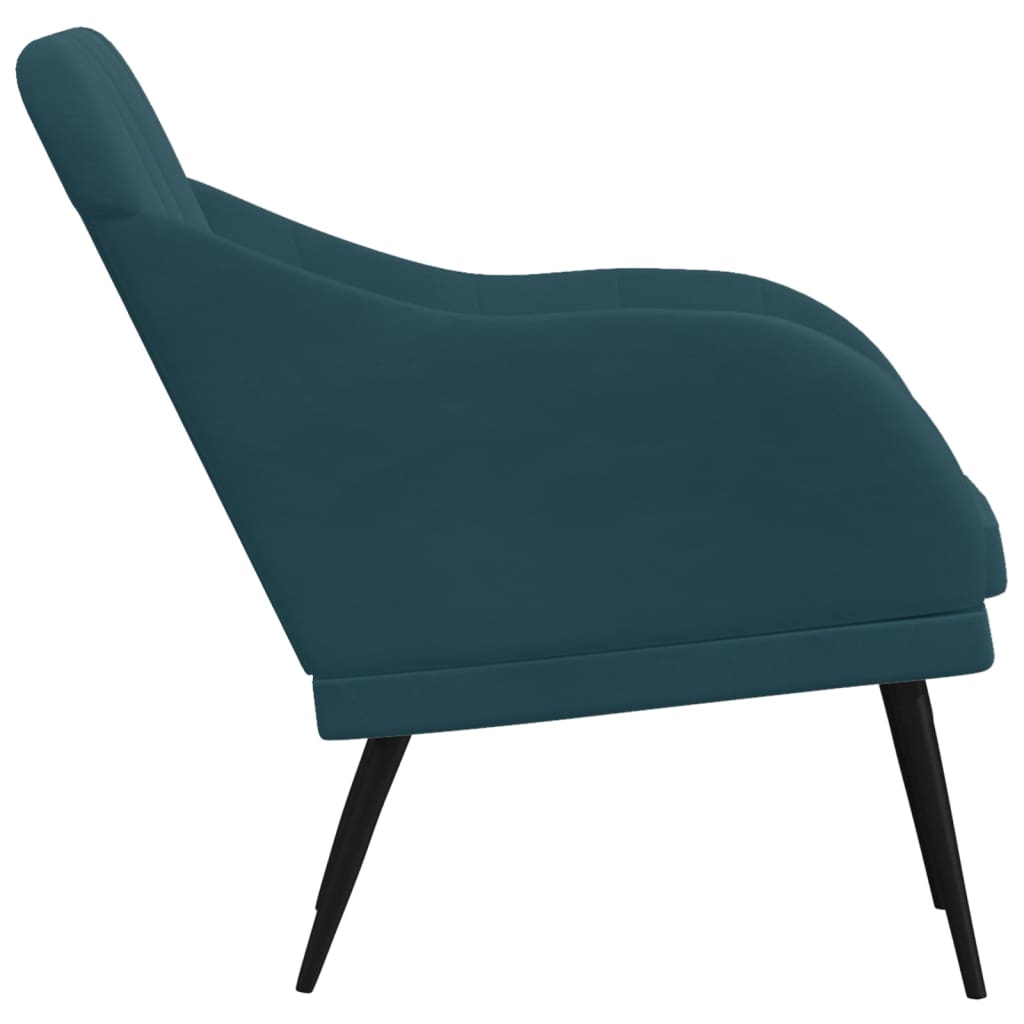 Fauteuil 63x76x80 cm fluweel