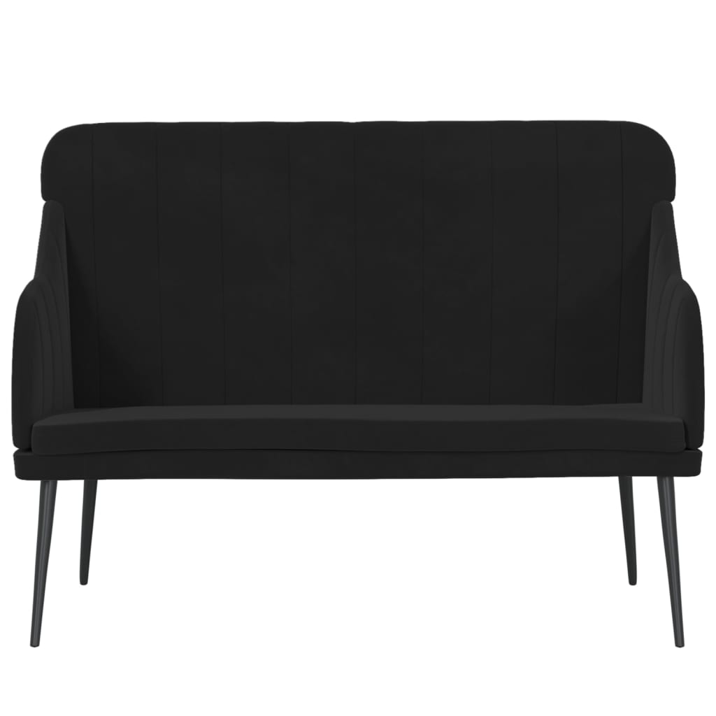 Banc 110x76x80 cm velours